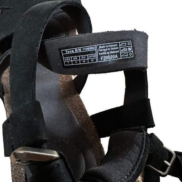 Teva ~ Mahonia Wedge Sandal ~size 7 - Picture 8 of 11